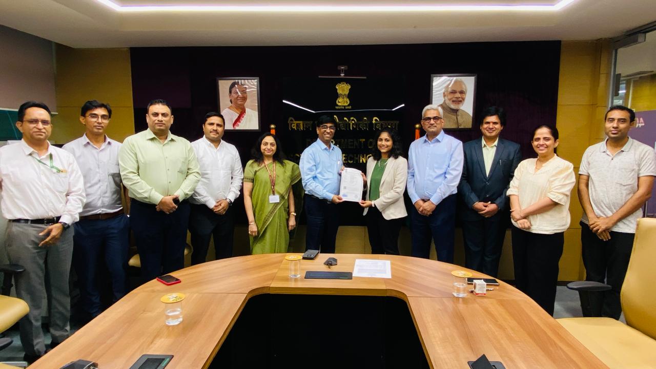 signed an MoU to formally receive financial sanction to accelerate strategic funding and innovation in quantum sensing & metrology.